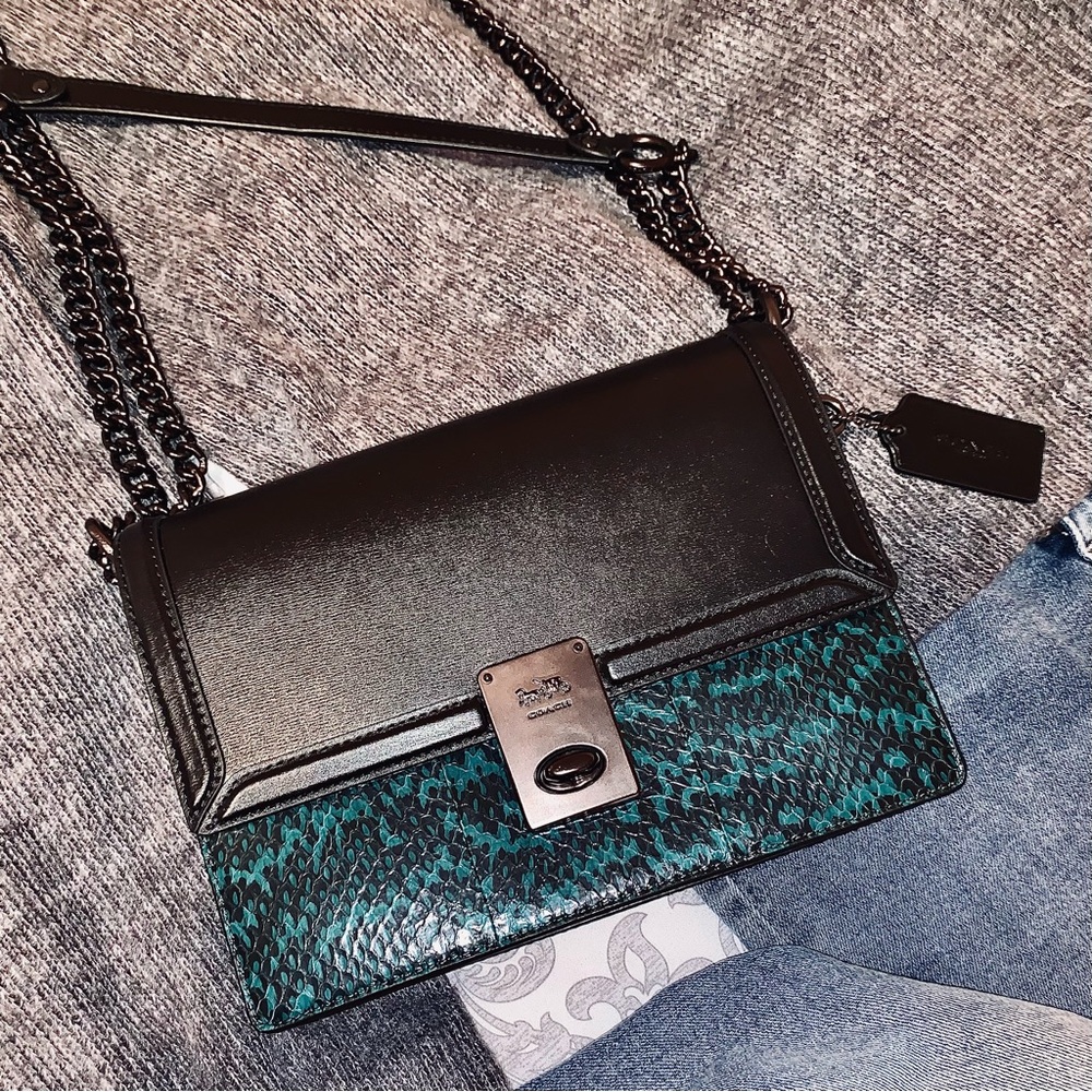 Real Half Croc Crossbody